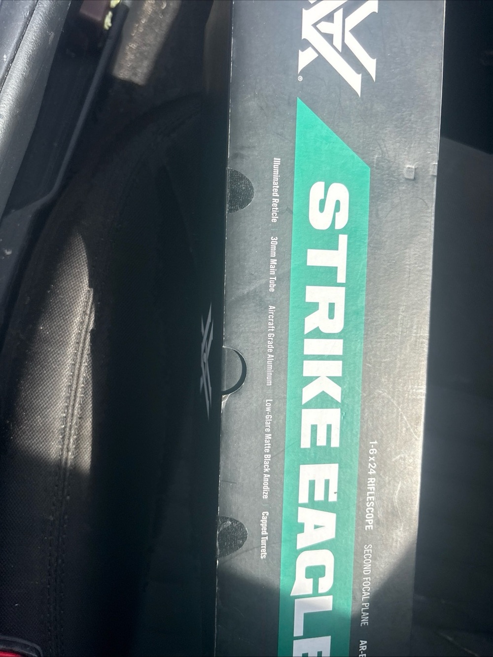 Optics Accessory Box - Black and Teal